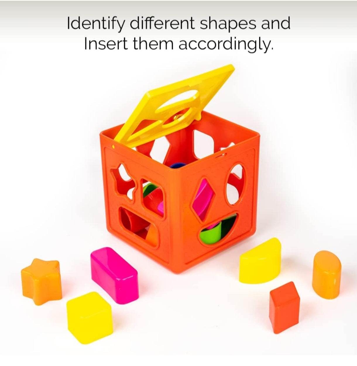 Ratna's Shape sorter & Stacker 2in1 Toy for Kids 2+ - T-Rex the toyland Sitamarhi