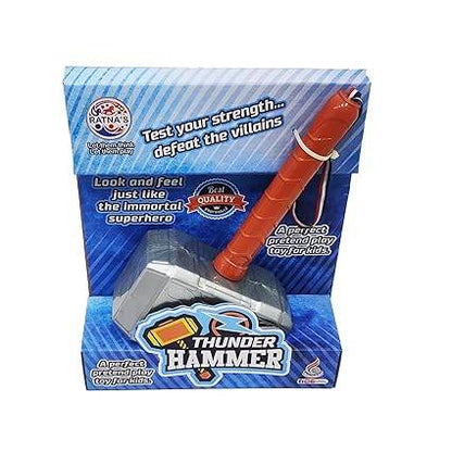 RATNA'S Thunder Hammer Plastic Toy, Light Weight, A Pretend Play Toy Weapon For The Little Superhero Kids - T-Rex the toyland Sitamarhi