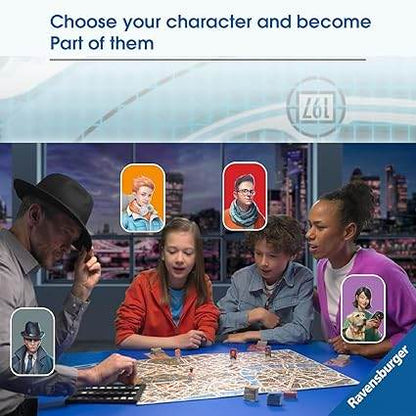 Ravensburger board game featuring interactive gameplay for ages 10 and up