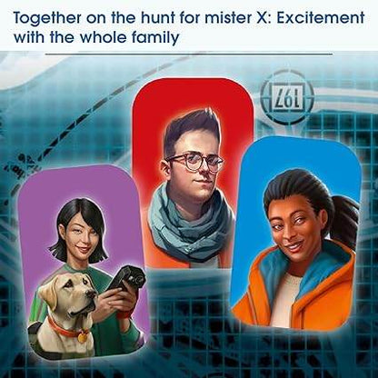 Family-friendly board game featuring colorful character cards for fun and excitement