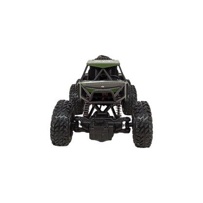 T-Rex remote control car with remote in green for off-road action, suitable for ages 8 and up
