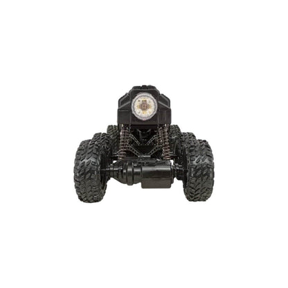 Black T-Rex remote control car with remote for outdoor racing fun and adventure