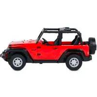 LUMO red Russian jeep remote control toy with detailed design and off-road style