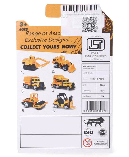 SEEDO SMR Construction Series Wheel Toy - Yellow - T-Rex the toyland Sitamarhi