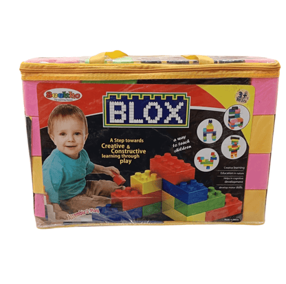 Jumbo building blocks set by T-Rex the toyland Sitamarhi with colorful interlocking pieces for creative play
