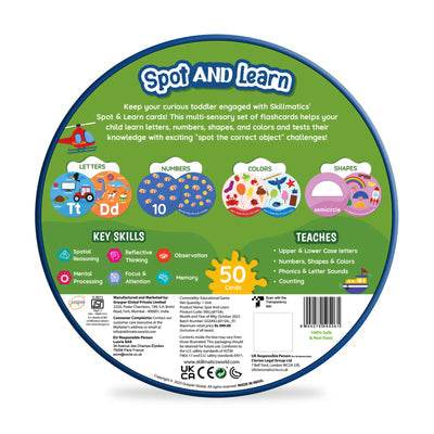 Preschool flash cards for toddlers by T-Rex the toyland Sitamarhi featuring letters numbers colors and shapes for early learning