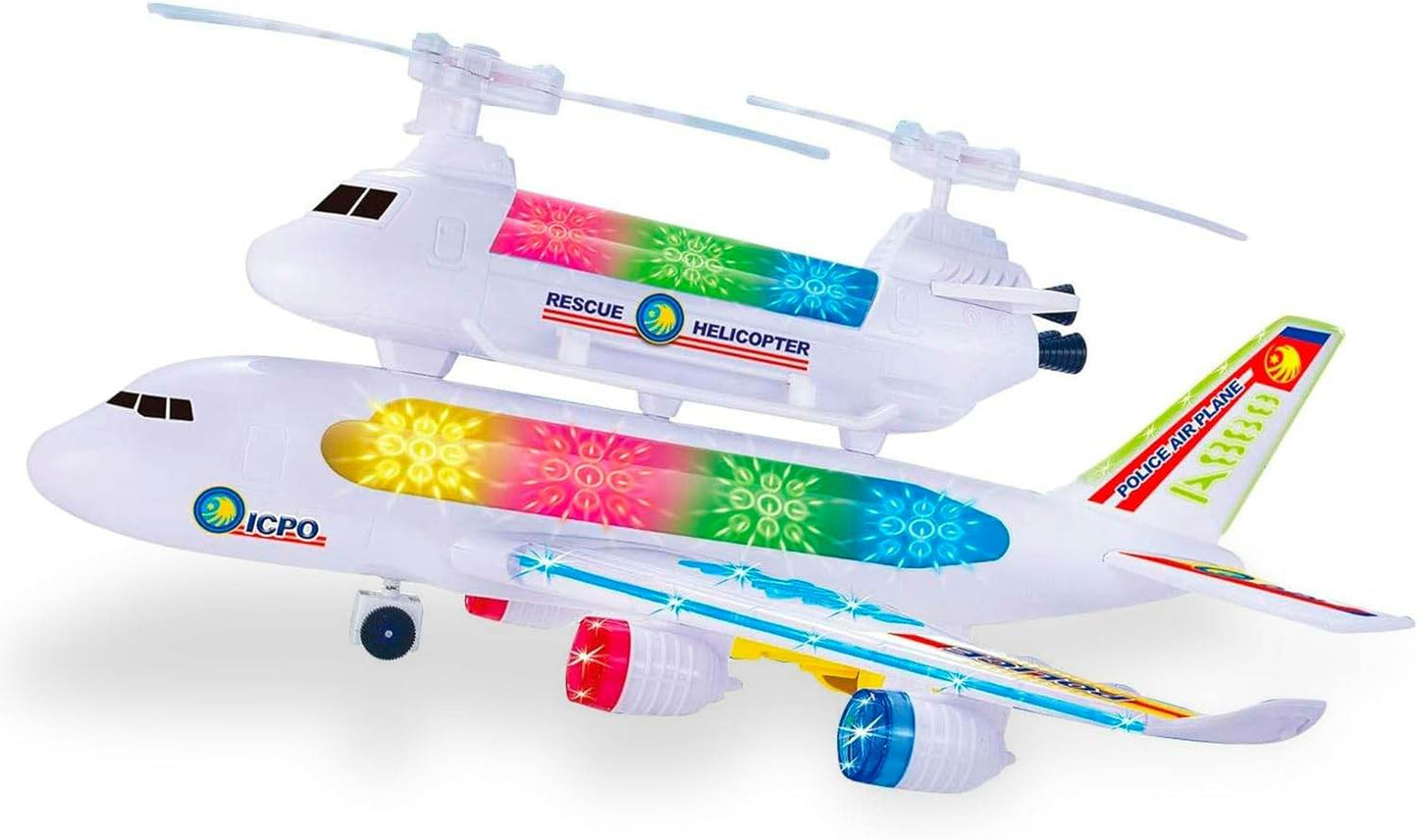 T-Rex the toyland space shuttle musical toy with lights featuring colorful illuminated patterns