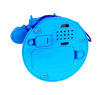 Blue phone for kids with interactive features and a fun design for ages 3-6 years