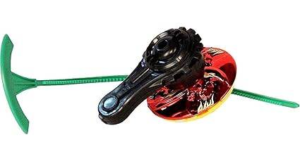 Colorful spinning a top toy with pull mechanism for kids ages 5 and up
