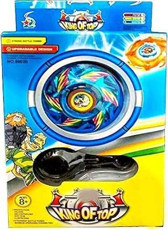 Colorful King of Top spinning toy for ages 8 and up, designed for exciting battles