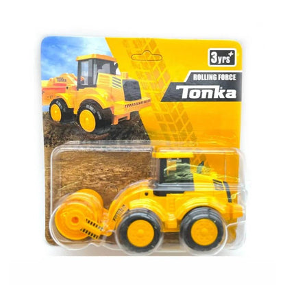 Tonka rolling force toy vehicle yellow construction roller for kids 3 years and up