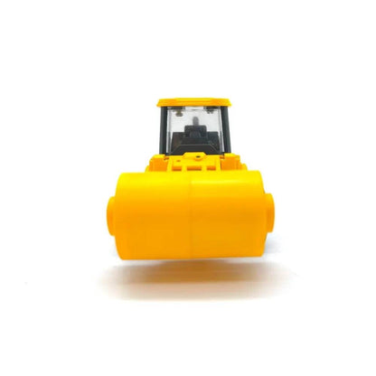 Yellow Tonka rolling force toy vehicle construction roller with black cabin toy model
