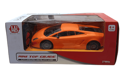 T-Rex The Toyland orange top grade racing car toy RC car for kids age 4 and up in packaging