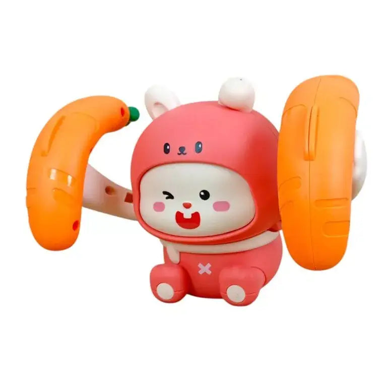 Pink voice control optimus prime toy with colorful arms for infants and toddlers