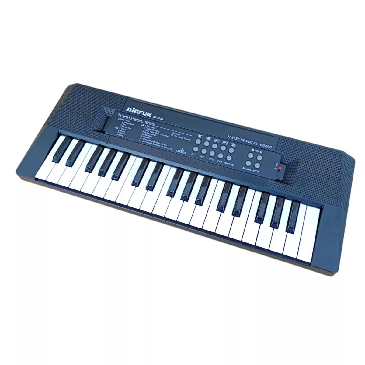 Luminoso Electronic Musical Keyboard with 37 Keys and Mic | Fun Interactive Kids Keyboard for 4+ Years