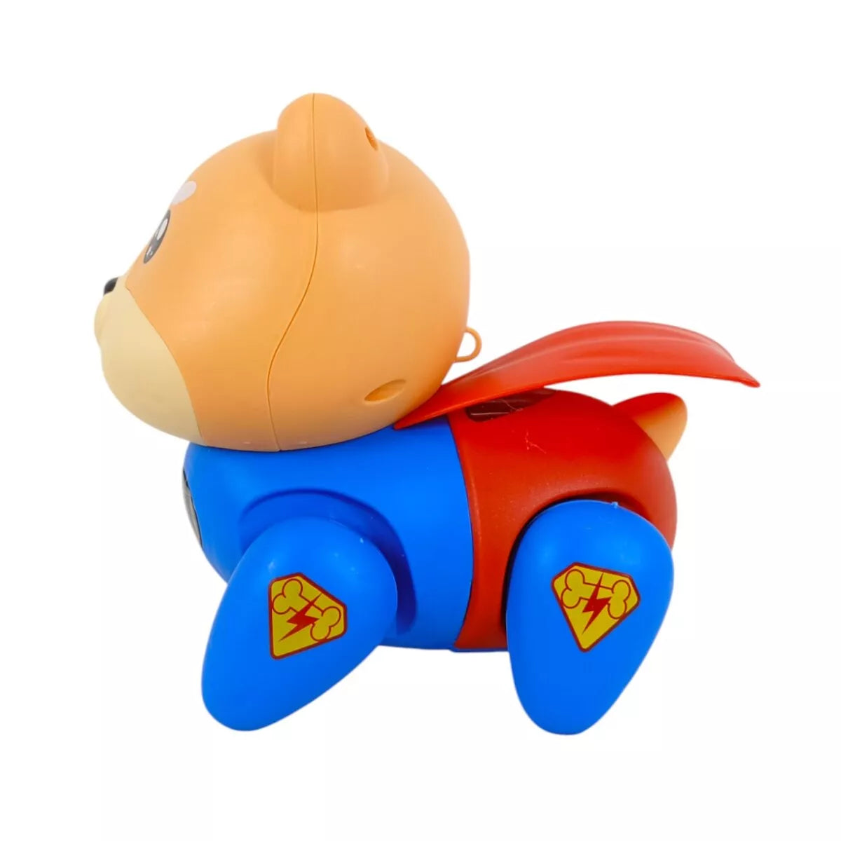 Luminoso Super Walking Superman Dog with Lights and Music | Interactive Toy with Multiple Special Effects