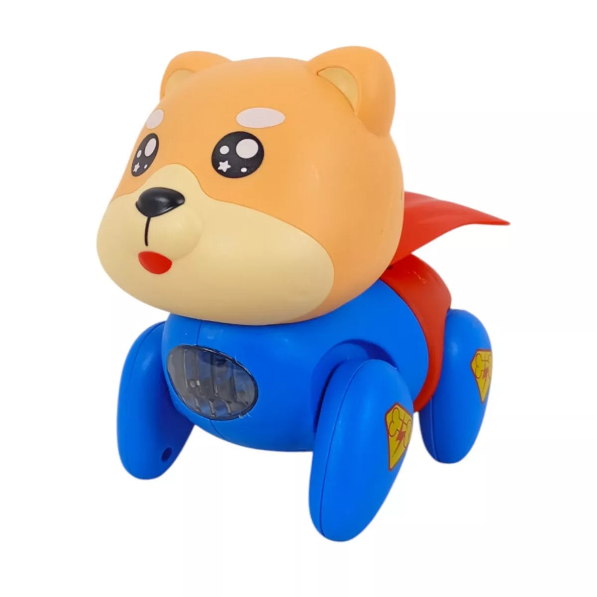 Luminoso Super Walking Superman Dog with Lights and Music | Interactive Toy with Multiple Special Effects