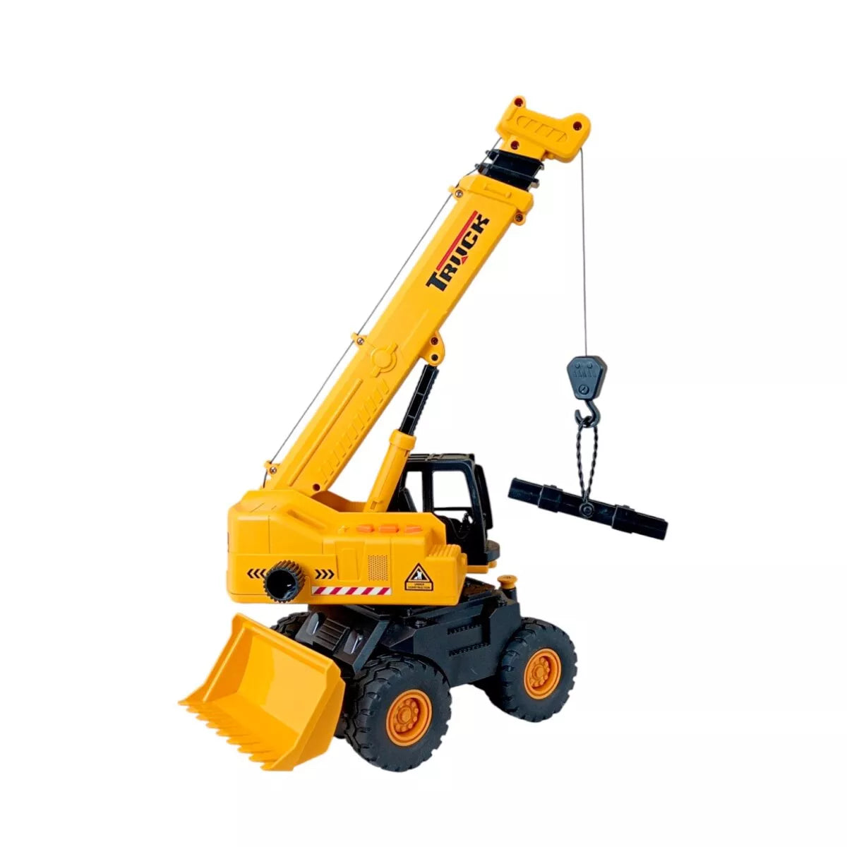 Powerful Truck Simulation Crane with Sound And Light for Kids 3+ Years | Realistic Construction Toy